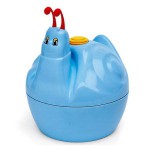 Горшок пластиковый BREVI, улитка цвет: Blue (голубой)