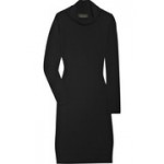 Cashmere turtleneck dress