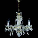 Люстра хрустальная ArtGlass ROSANA III. white CL
