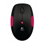 LOGITECH M345 Wireless Mouse Fire Red