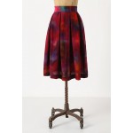 Hand-Dyed Pleated Skirt - Anthropologie.com