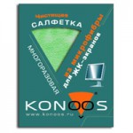 Салфетка Konoos для ЖК-экранов из микрофибры