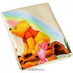 OZON.ru - Подарки | Портьера "Винни Радуга", цвет: персиковый, высота: 265 см | Disney | Интернет-магазин: купить подарки, сувениры