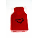 Грелка в вязаном чехле