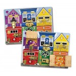 Melissa & Doug Развивающая Доска с Замочками - Melissa & Doug - KidsTheBest
