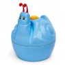 Горшок пластиковый BREVI, улитка цвет: Blue (голубой)
