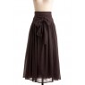 In Tandem Midi Skirt in Charcoal | Mod Retro Vintage Skirts | ModCloth.com