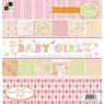 Набор картона 'Baby Girl' PS-005-00136 - 30x30см - Скрапбукинг+