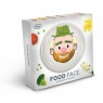Детская тарелка FOOD FACE DINNER PLATE. Детская посуда Необычные подарки. Toyzez.ru