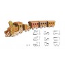 Пряничный поезд DELICIA KIDS, набор формочек (арт.631442), Tescoma — Menaje.ru